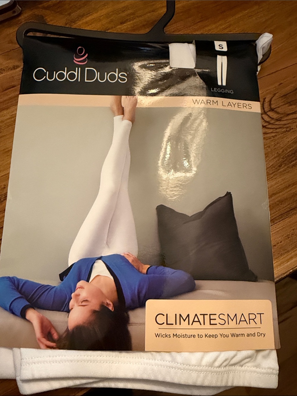 Cuddl Duds White ClimateSmart Leggings - Cozy Layering
